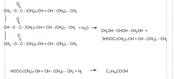 Порцию жира, представляющего собой триолеат, подвергли гидролизу водой. Определите массу взятого триолеата, если изветно, что в реакцию с образовавшейся кислотой вступило 504 л водорода (н. у.)